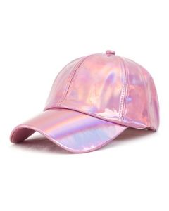 Shiny Pink Baseball Cap