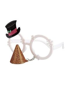 Novelty Christmas sunglasses.  These novelty Christmas sunglasses make a great secret santa gift. Pretty little thing.