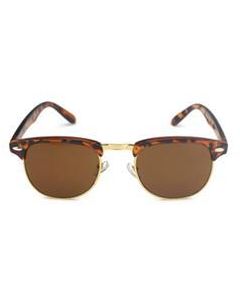 Tortoiseshell Clubmaster style sunglasses with brown lens.  These Clubmaster style sunglasses make a great festival wear accessory to your funky festival outfit. Pretty little thing.