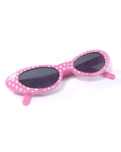 Pink polka dot 50s shades