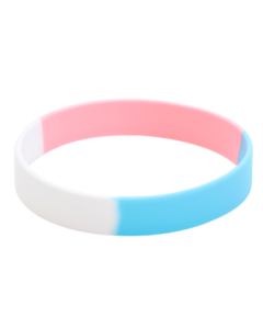 Transgender Gay Pride Silicone Wristband LGBTQ+ Accessories