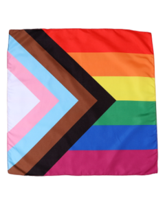 Progressive Pride Bandana 50 x 50cm LGBTQ+ Bandana