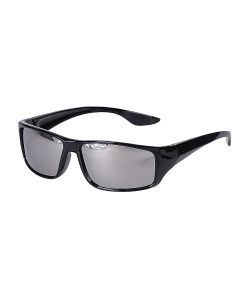 Black wrap around sunglasses with silver mirrored lenses.  These wrap around sunglasses make a great festival wear accessory to your funky festival outfit.  Pretty little thing.