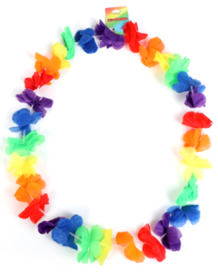 Rainbow Gay Pride Hawaiian Lei Gay Pride Festival Essential