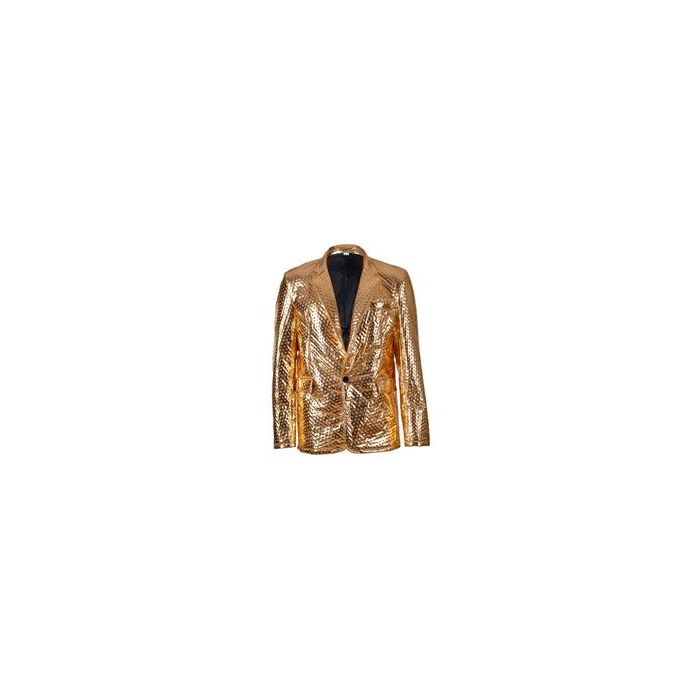 gold metallic jacket